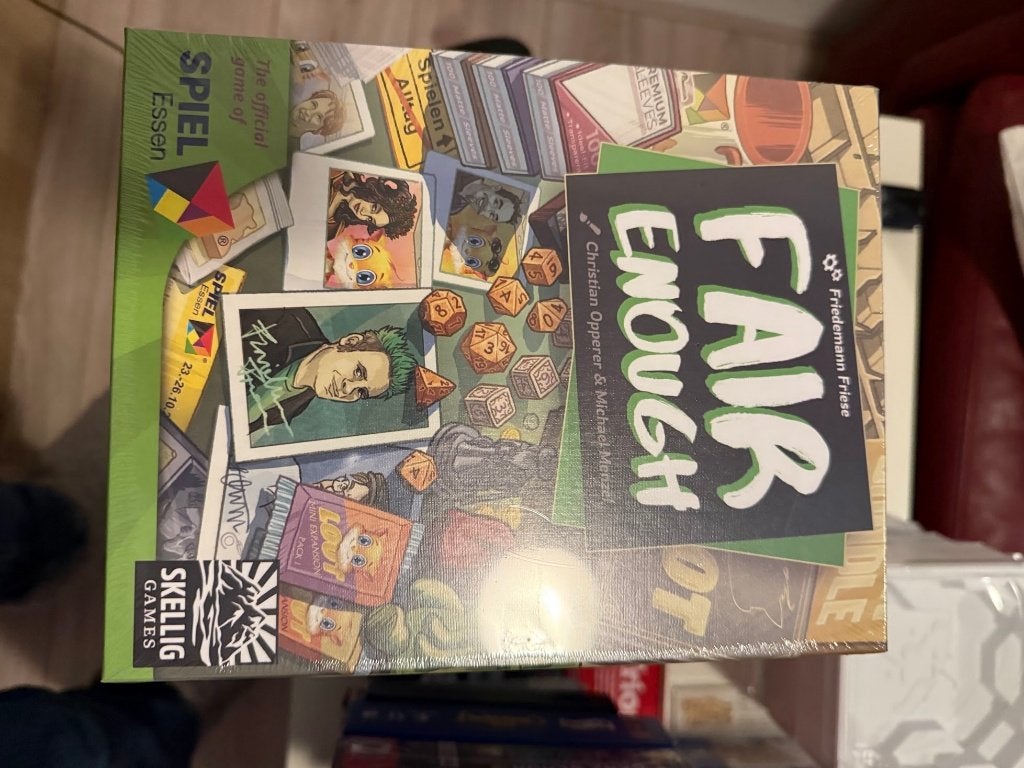 Fair Enough EN Essen Spiel 2025 Limited Edition, Een of twee spelers, Ophalen of Verzenden, Nieuw