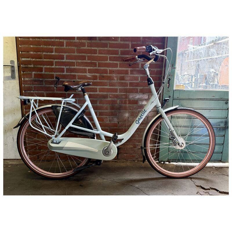 Mooie 28" Gazelle Bloom met 7 versn!, Ophalen, 53 tot 56 cm, (Extra) lage instap, Zo goed als nieuw