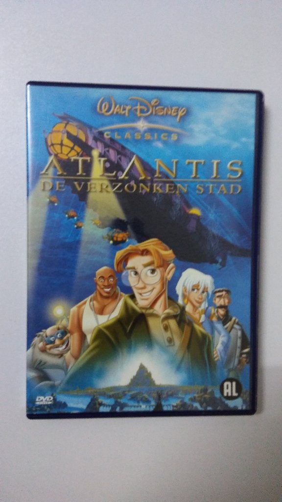 Atlantis de verzonken stad Walt Disney classics dvd, Alle leeftijden, Ophalen of Verzenden, Gebruikt, Overige soorten
