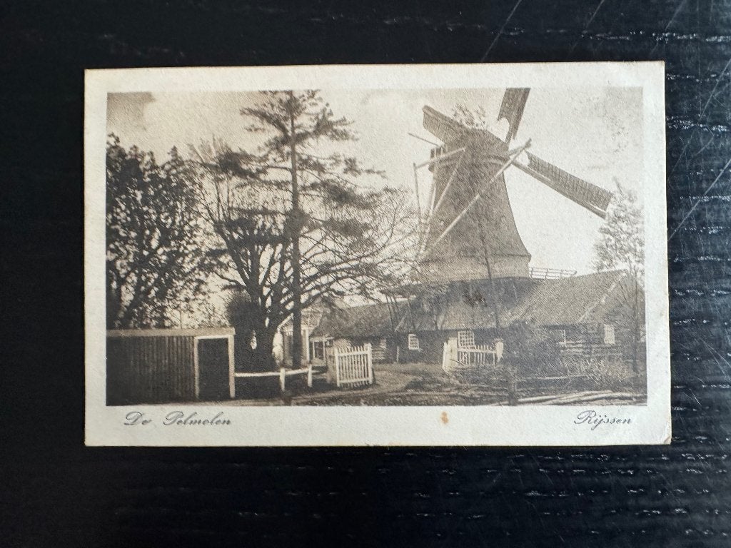 molen Rijssen 1928, Verzenden, 1920 tot 1940, Gelopen, Overijssel