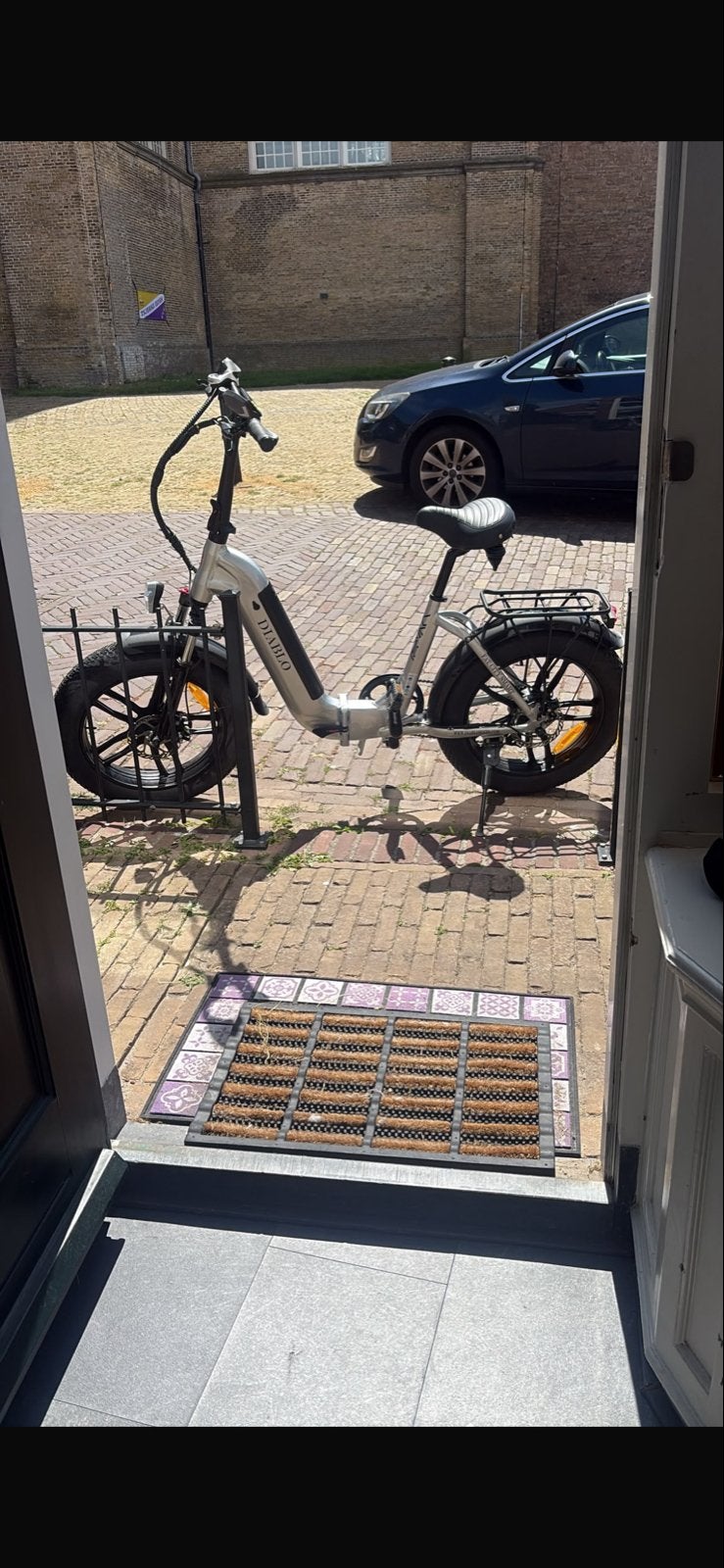 Diablo opvouwbare elektrische fiets - Zo goed als nieuw, Zo goed als nieuw, Minder dan 47 cm, 30 tot 50 km per accu, Ophalen