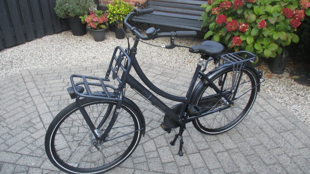 CORTINA transport  fiets  26  inch., Fietsen en Brommers, Terugtraprem, Cortina U4 transportfiets, Zo goed als nieuw, Handrem