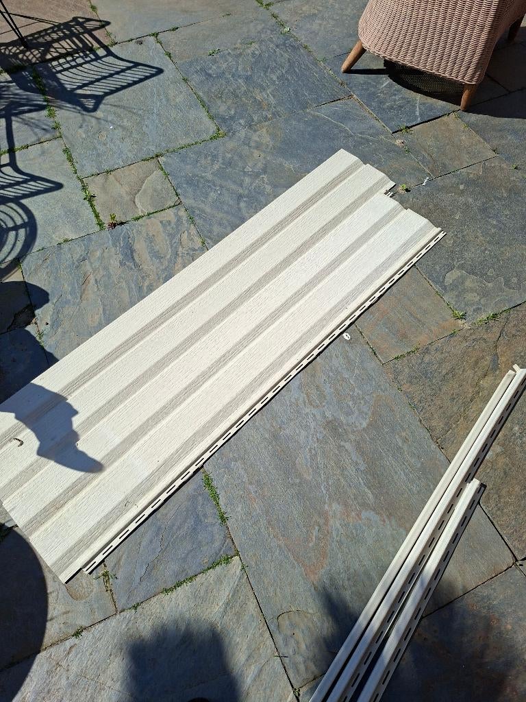 gevelbekleding vinyl., Ophalen, Gebruikt, Overige materialen