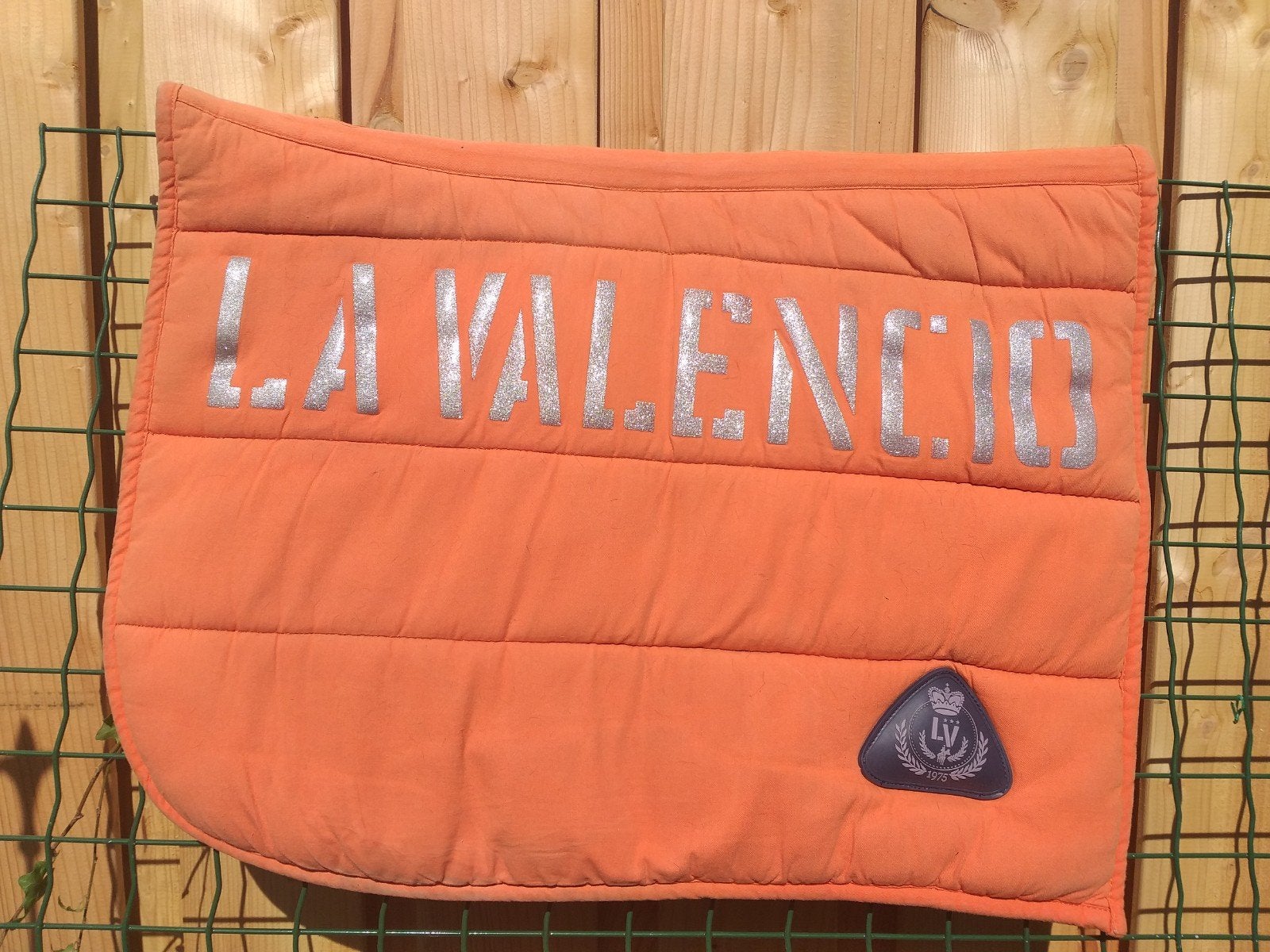 oranje dekje van la valencio, full dressuur, Full (L), Oranje, Gebruikt, Ophalen of Verzenden