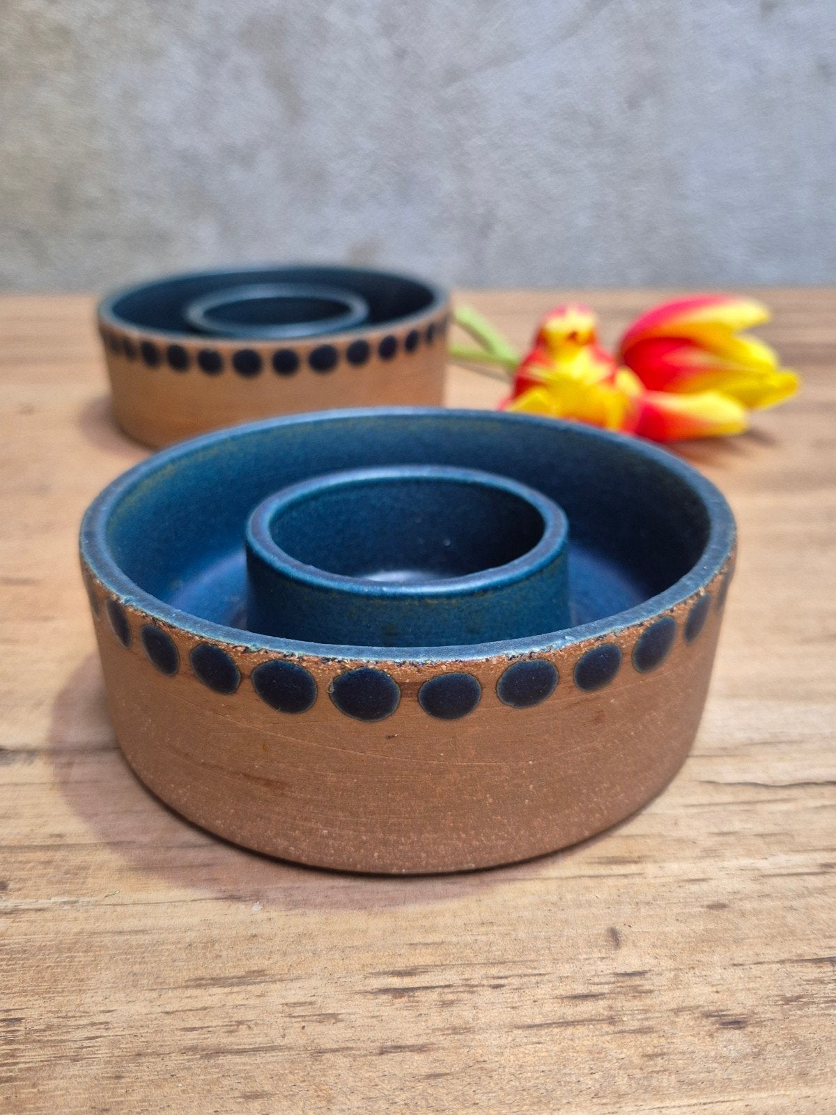 Gustavsberg Prunella Kandelaars Scandinavisch Design, Ophalen of Verzenden