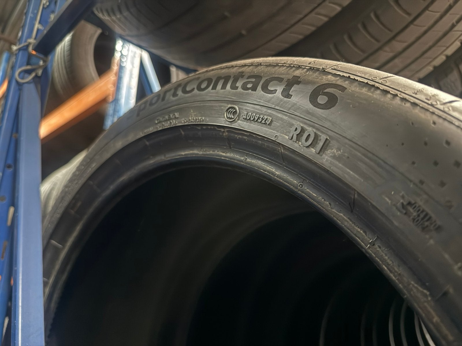 2x 255 40 21 102Y R01 Continental Sportcontact 6 5MM+ 2622, Gebruikt, 255 mm, Band(en), Personenwagen