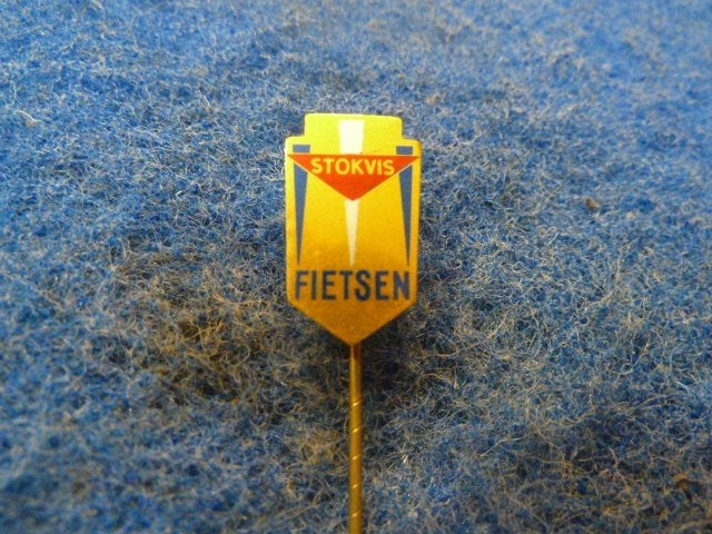 Speldje Stokvis fietsen, Verzamelen, Ophalen of Verzenden, Zo goed als nieuw, Overige onderwerpen