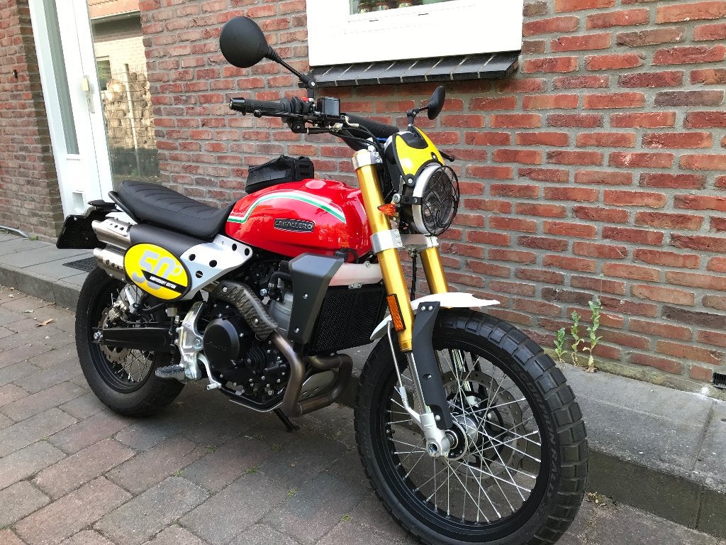 Fantic Caballero 500 scrambler 2022 1300 km Nieuwstaat !!, Ophalen, Nieuw