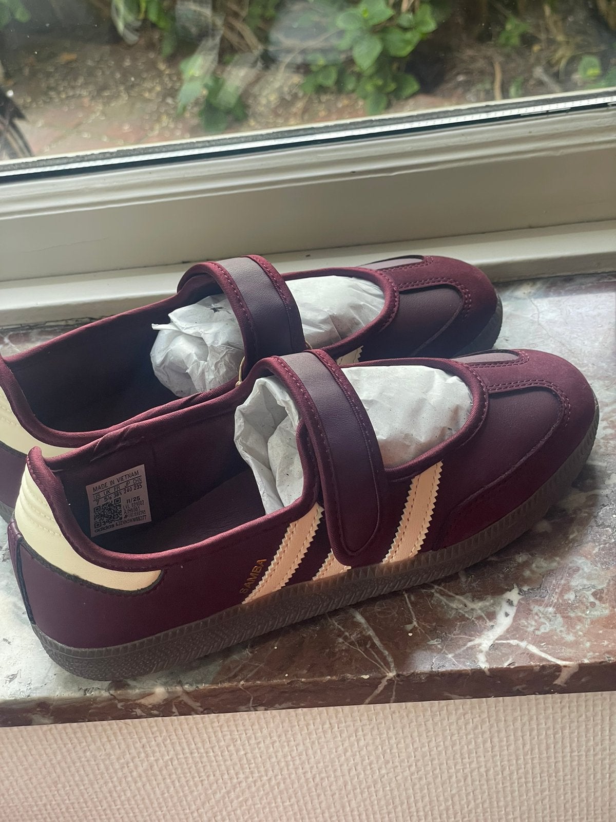 Adidas samba jane burgundy, Kleding | Dames, Schoenen, Nieuw, Ophalen of Verzenden, Sneakers of Gympen, Rood