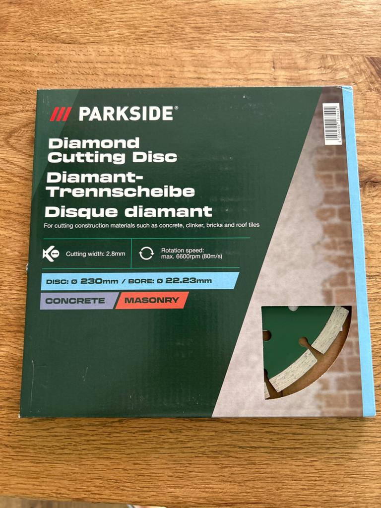 Diamant slijpschijf (NIEUW), Ophalen of Verzenden, Nieuw, 1000 watt of meer, Overige typen