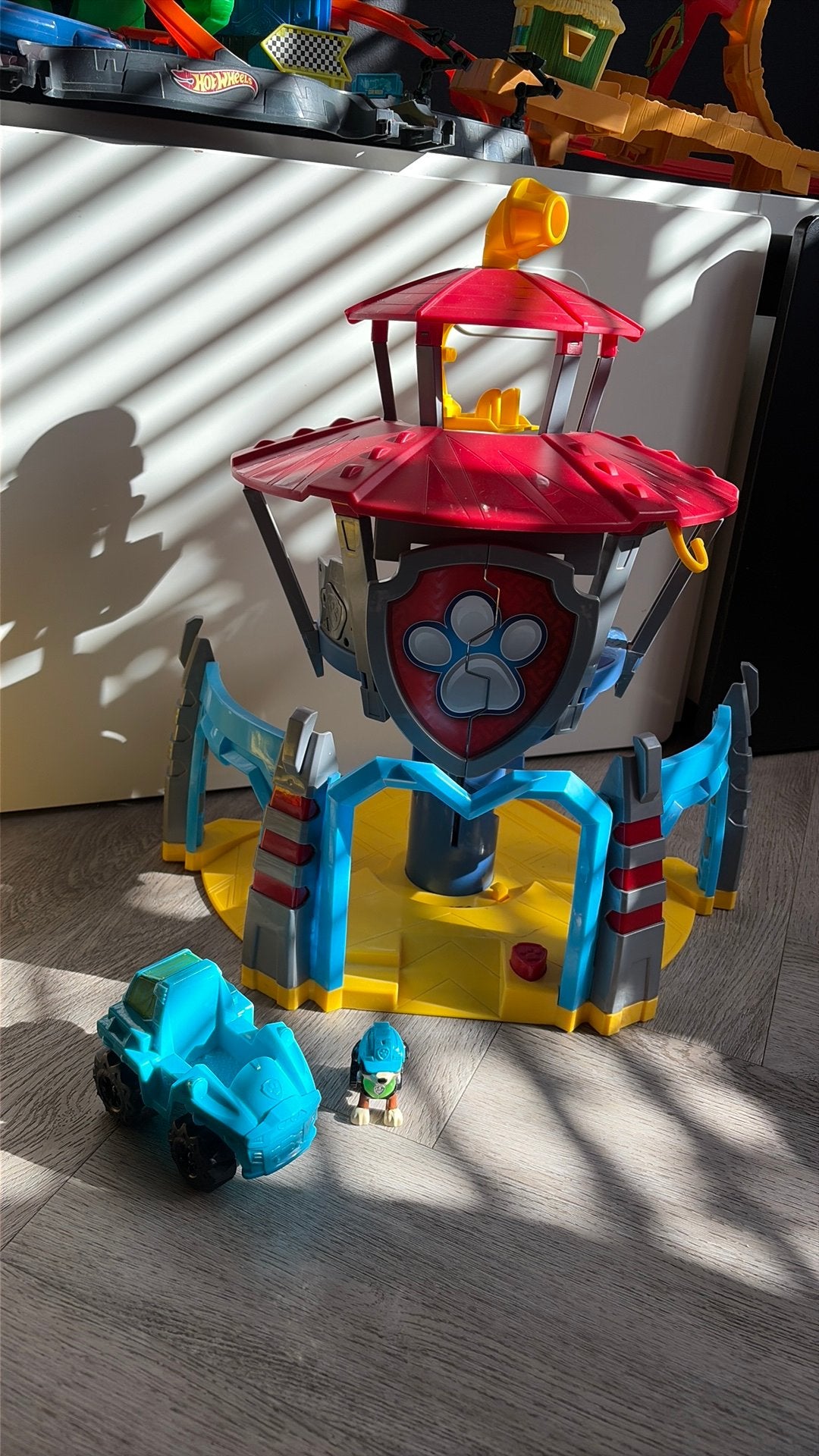 PAW Patrol Dino Rescue - Hoofdkwartier-speelset met geluiden, Kinderen en Baby's, Ophalen, Zo goed als nieuw, Jongen of Meisje