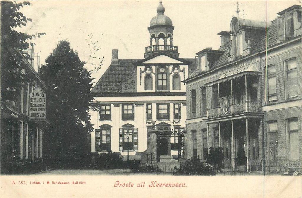 379-199-003 Heerenveen, Ophalen of Verzenden, Voor 1920, Friesland