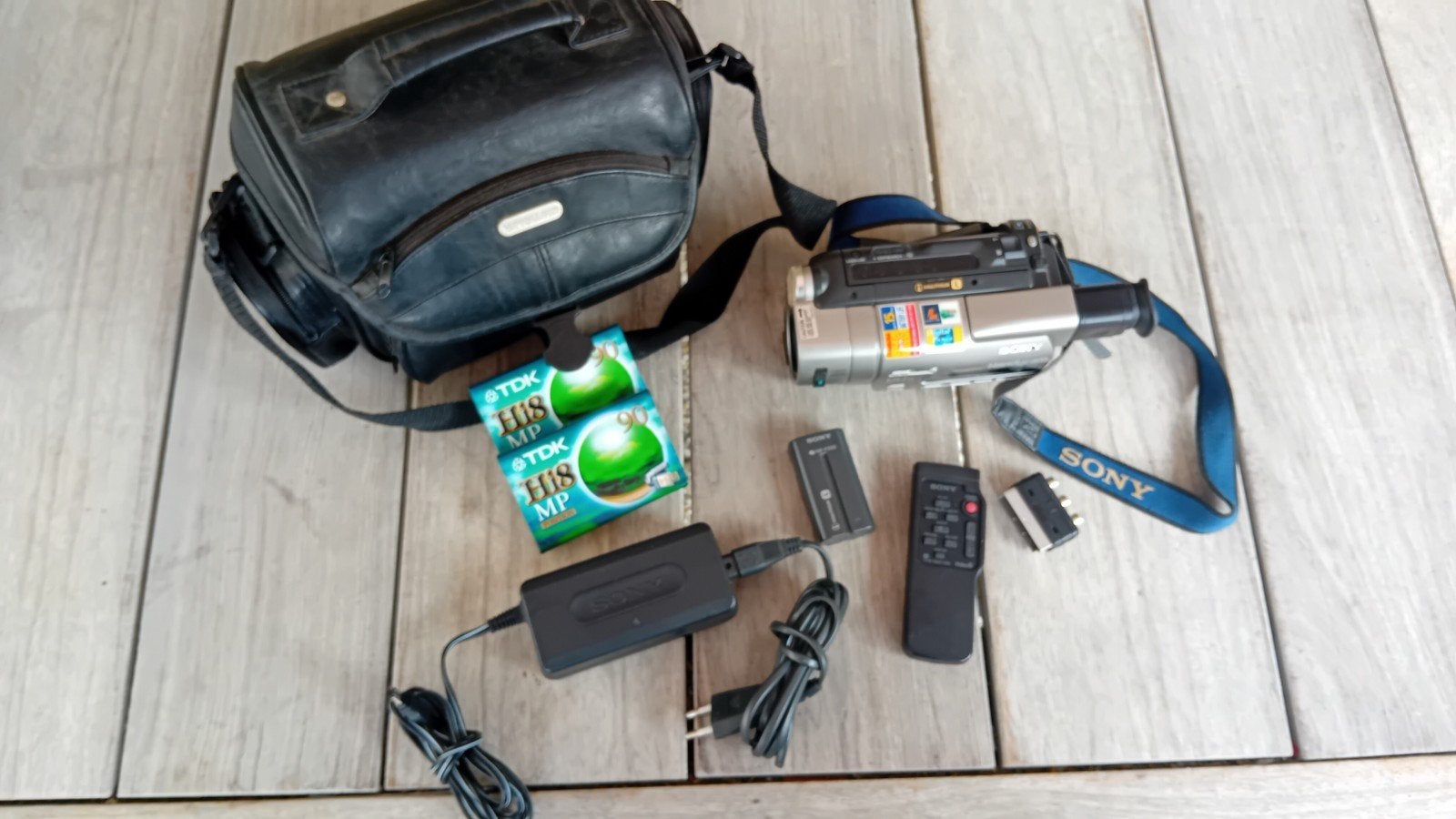 Sony Handycam CCD-TRV13E (Hi8) Camcorder Set, Ophalen of Verzenden, Hi 8