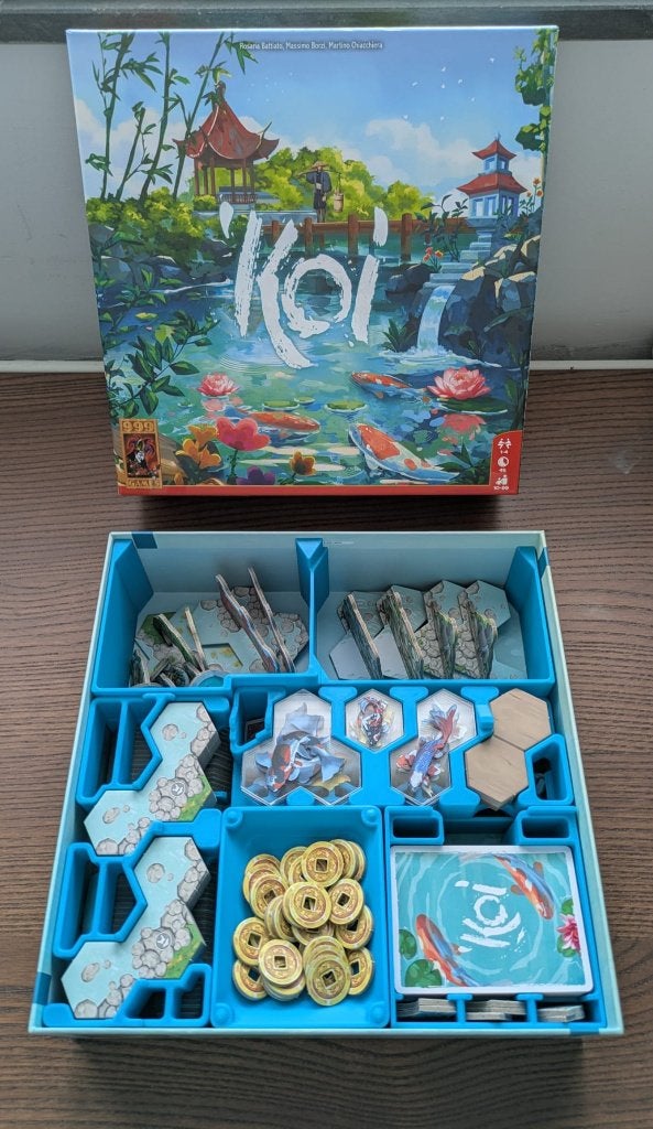 Koi Bordspel Insert, Hobby en Vrije tijd, Gezelschapsspellen | Bordspellen, Een of twee spelers, Ophalen of Verzenden, Nieuw