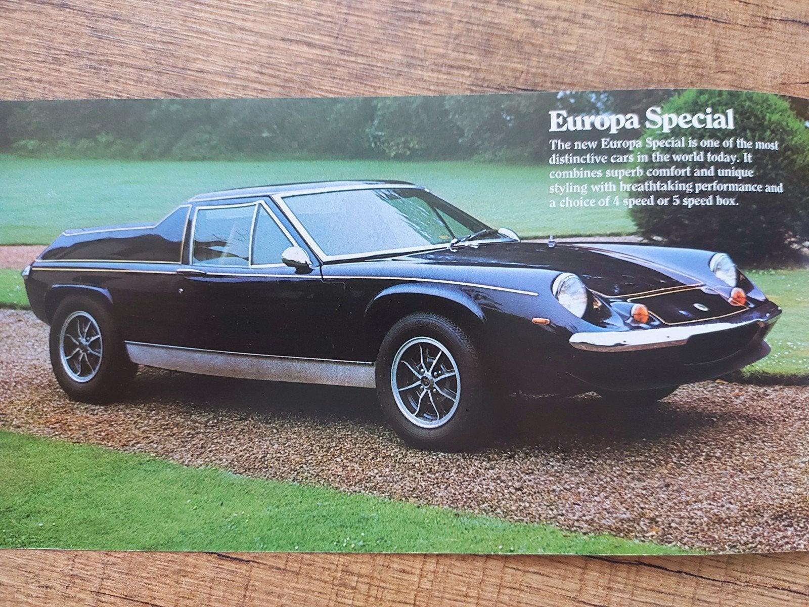 Lotus Europa Special - Elan Sprint - +2S130 folder Engels, Ophalen of Verzenden, Zo goed als nieuw, Overige merken