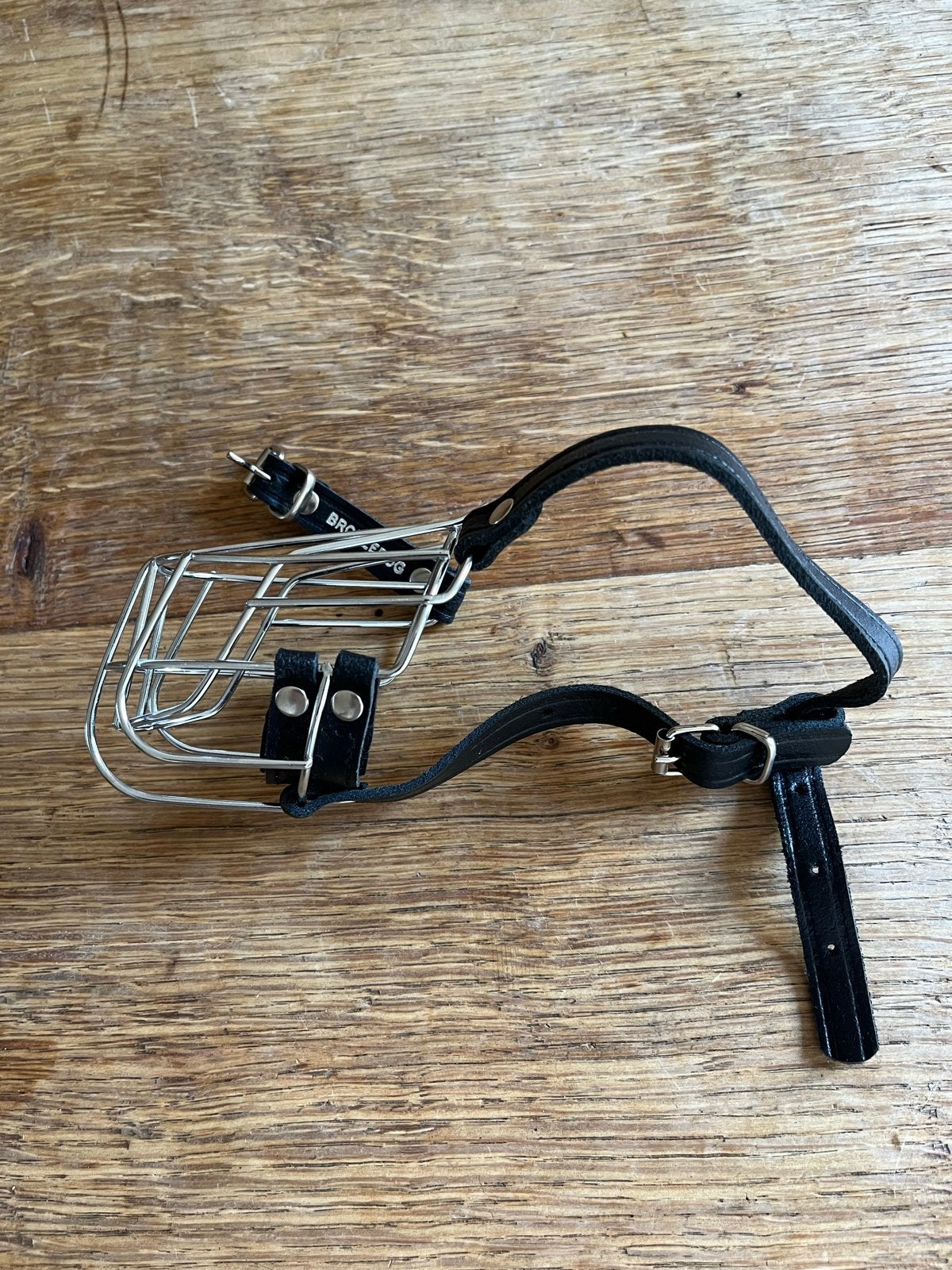 Bronzedog muilkorf nieuw leer, Dieren en Toebehoren, Honden-accessoires, Ophalen of Verzenden