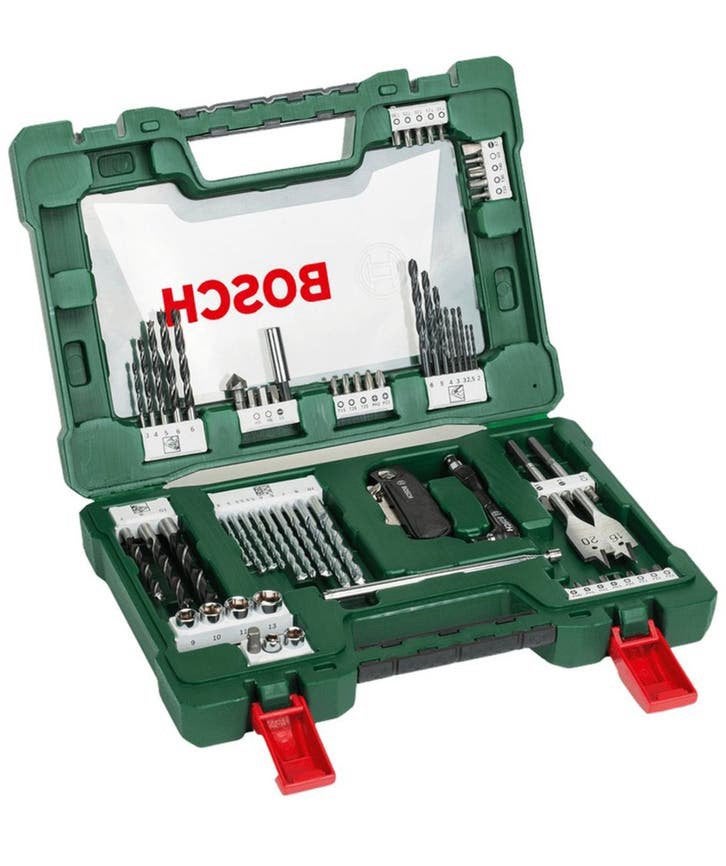Bosch 68-delige Boor- en Bitset in Koffer, Ophalen of Verzenden, Zo goed als nieuw, Gereedschapsset, Bosch