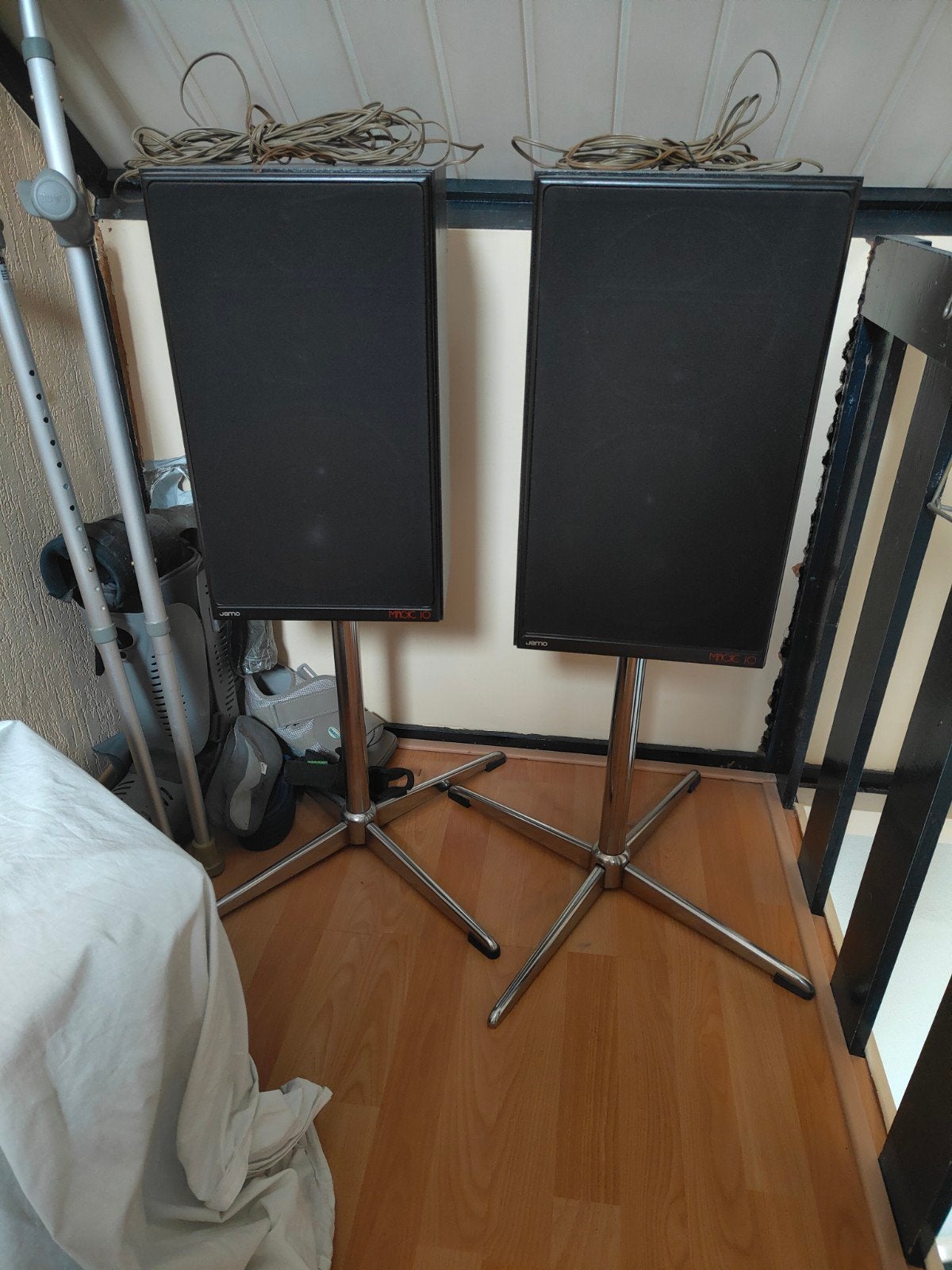 2 goed werkende speakers, Audio, Tv en Foto, Ophalen, Stereo speakers, Gebruikt, 60 tot 120 watt