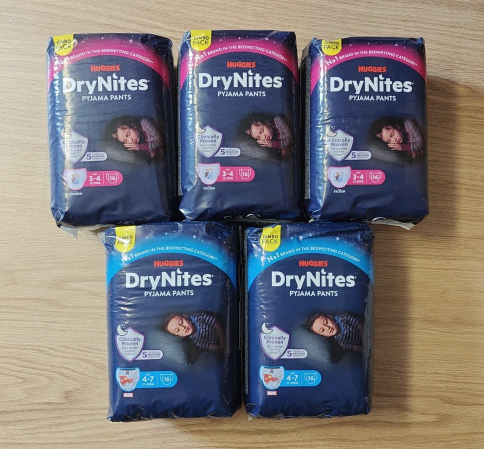 Huggies DryNites Pyjama Pants - Diverse Maten, Ophalen, Nieuw