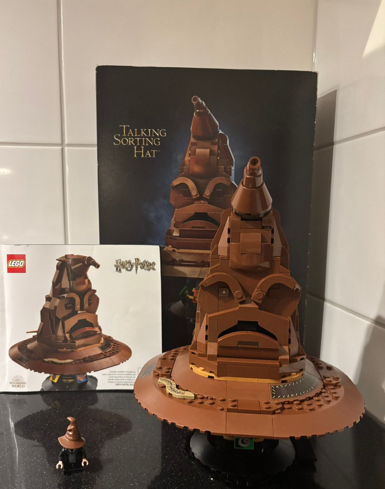LEGO Harry Potter 76429 Pratende Sorteerhoed, met doos, Ophalen of Verzenden, Zo goed als nieuw