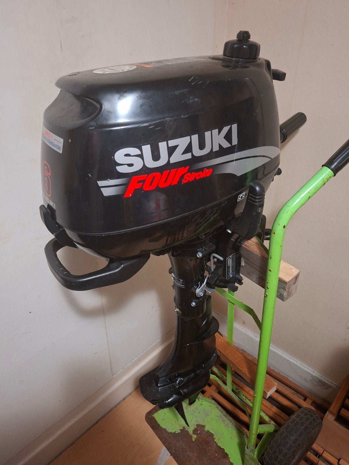 4 TAKT SUZUKI buitenboordmotor 6pk (DF6) 2015, Gebruikt, Particulier, Overig, 138 cc
