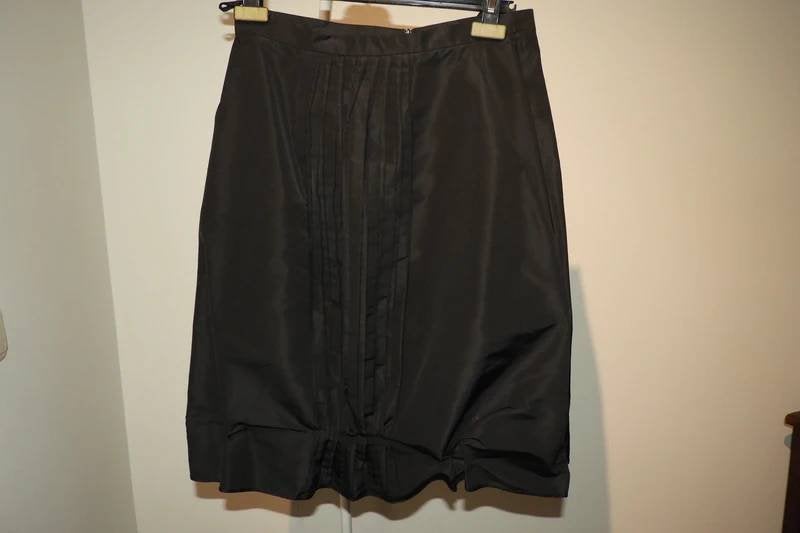 Miu Miu zwarte rok lichte glans apart model onderkant IT44