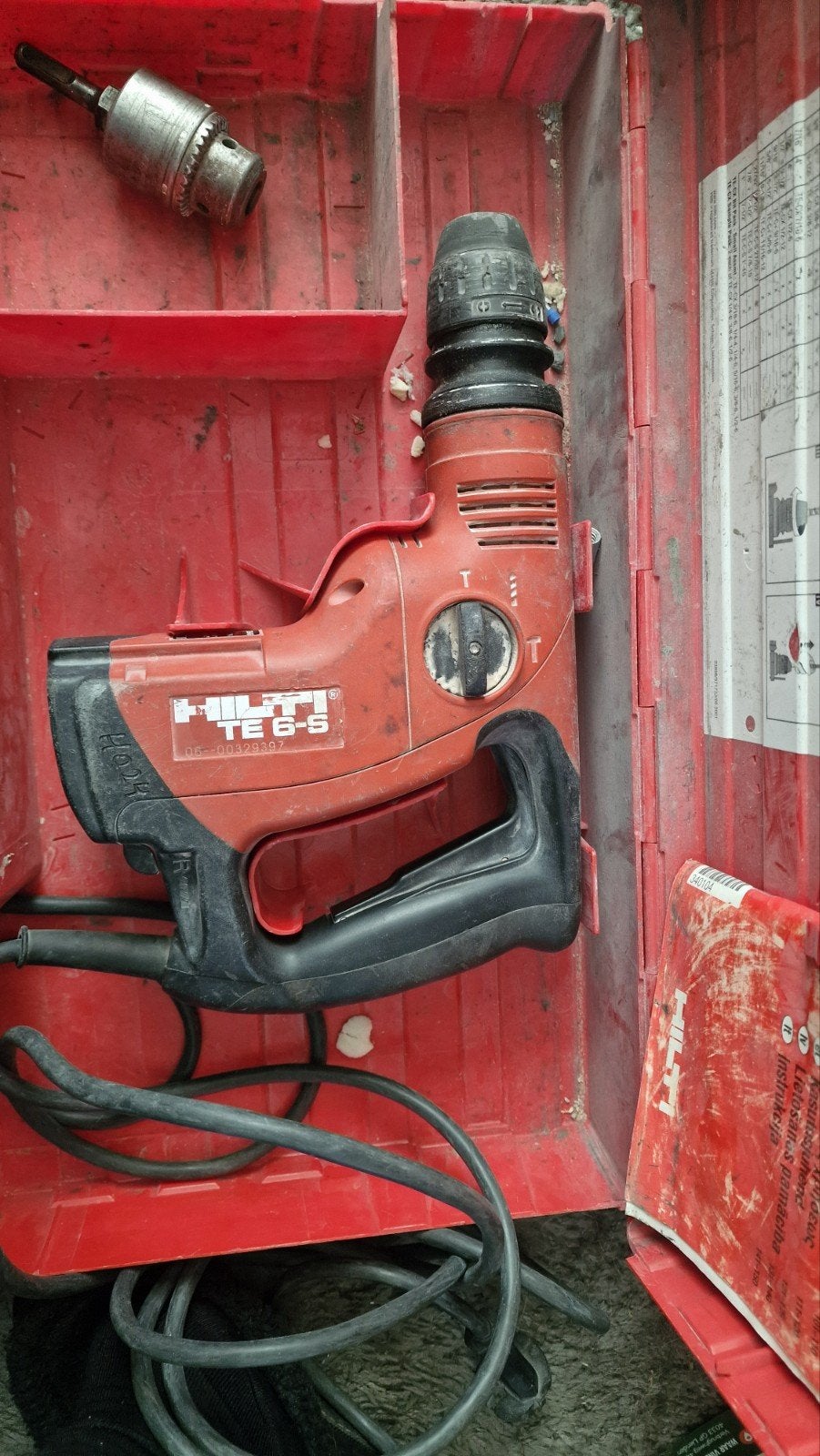 Hilti TE 6-S boorhamer sds, Ophalen of Verzenden, Boor- en/of Breekhamer