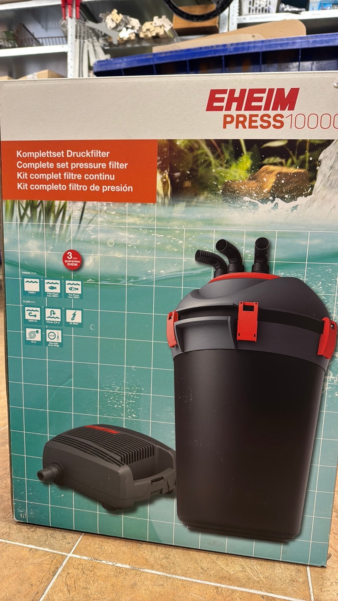 Eheim drukfilter NIEUW wegisweg, Ophalen, Zo goed als nieuw