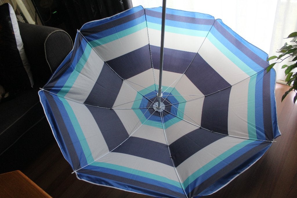 parasols 3x, Tuin en Terras, Parasols, Ophalen, Nieuw, 1 tot 2 meter, Stokparasol