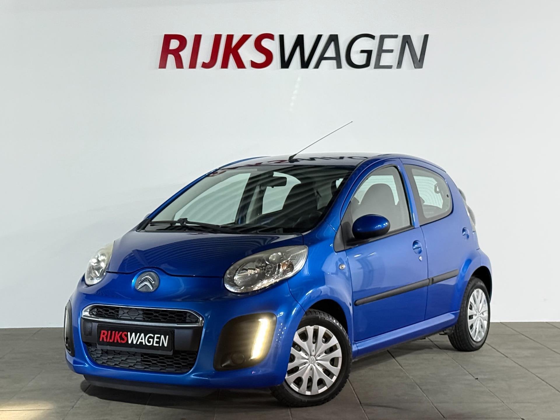 Citroen C1 1.0 Collection Airco/Elektrische ramen/APK, Auto's, Voorwielaandrijving, Gebruikt, Blauw, C1