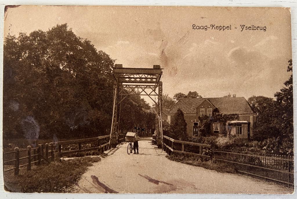 Oude Ansichtkaart - Laag Keppel - Yselbrug, Ophalen of Verzenden, Voor 1920, Gelopen, Gelderland