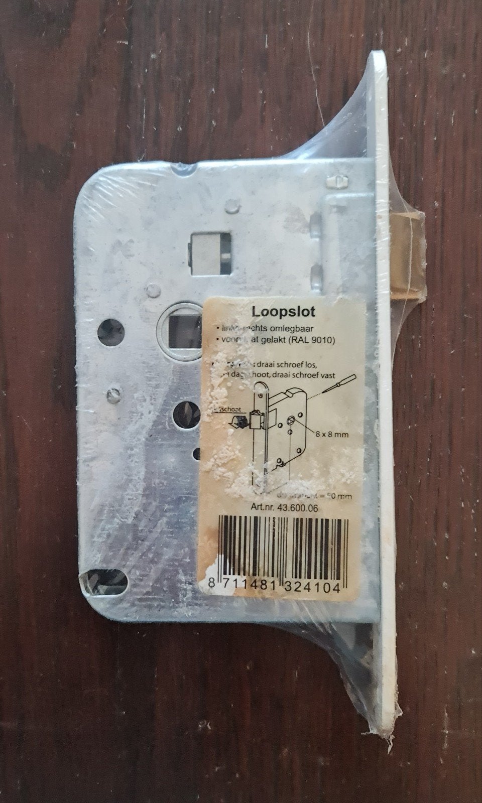 2x Loopsloten, Ophalen of Verzenden, Zo goed als nieuw, IJzer, Slot
