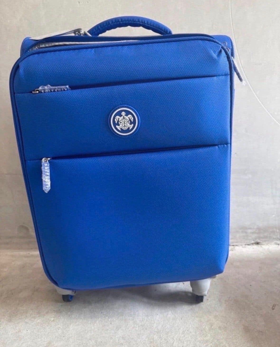SUITSUIT Caretta Soft 20 inch Dazzling Blue Koffer, Ophalen, 40 tot 60 cm, 20 tot 30 cm, Blauw