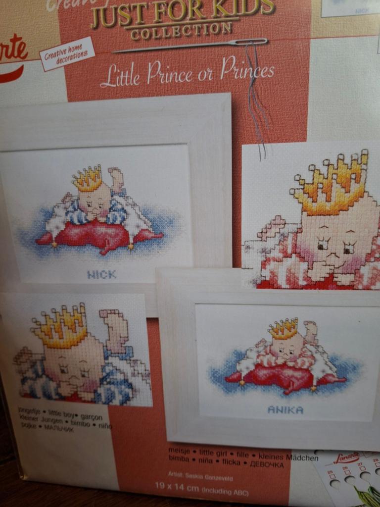 Little Prince or Princes, Ophalen of Verzenden, Nieuw, Borduurpakket