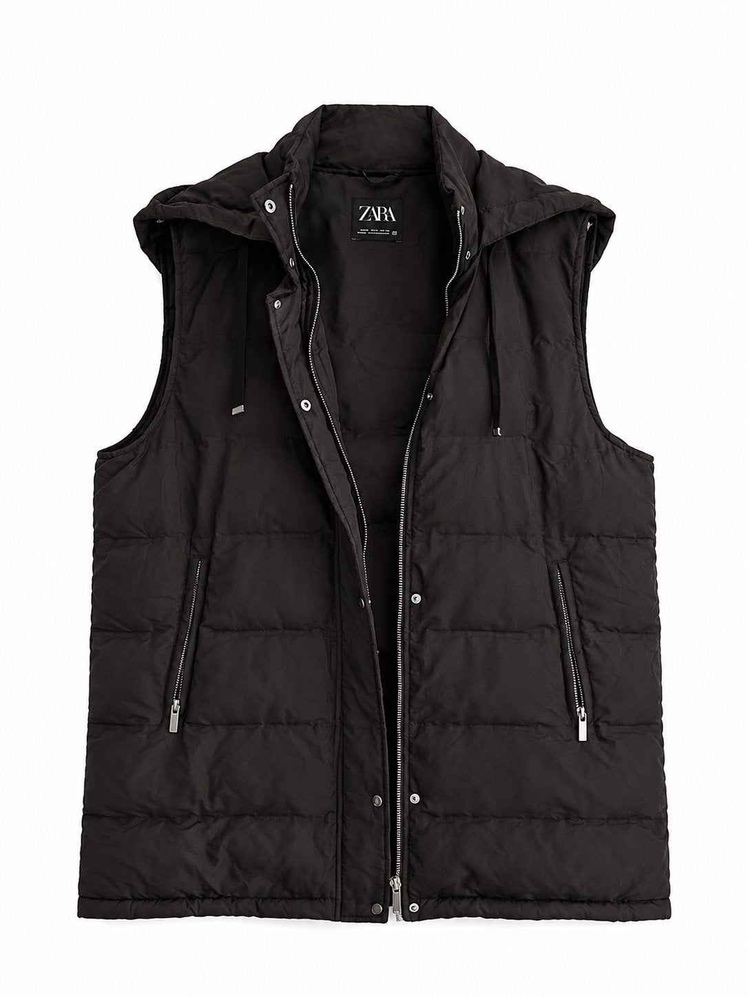 ZARA Bodywarmer/Vest - Maat XL, Kleding | Heren, Ophalen, Zo goed als nieuw, Maat 56/58 (XL), Zwart