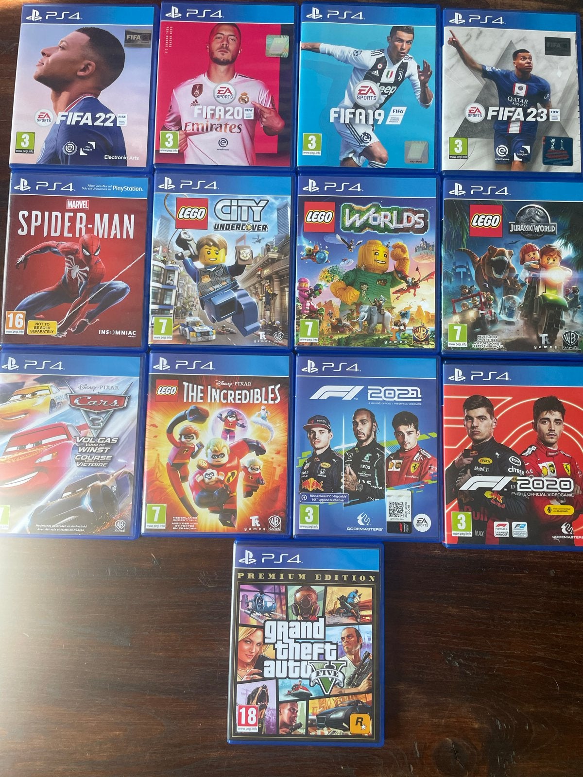 PS4 Games: FIFA, Spider-Man, LEGO, GTA V en meer!, Spelcomputers en Games, Games | Sony PlayStation 4, Ophalen, Gebruikt, Overige genres