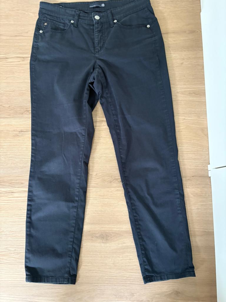 Blauwe Cambio broek maat 38, Maat 38/40 (M), Zo goed als nieuw, Lang, Verzenden
