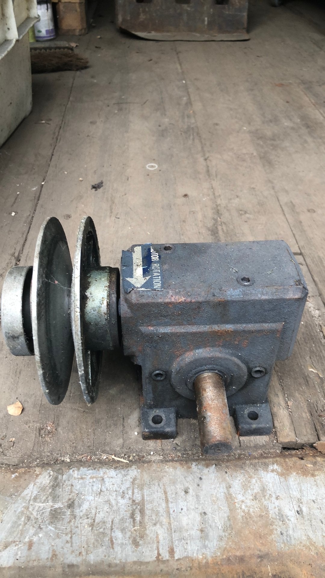 Haakse overbrenging, Ophalen of Verzenden, Elektromotor