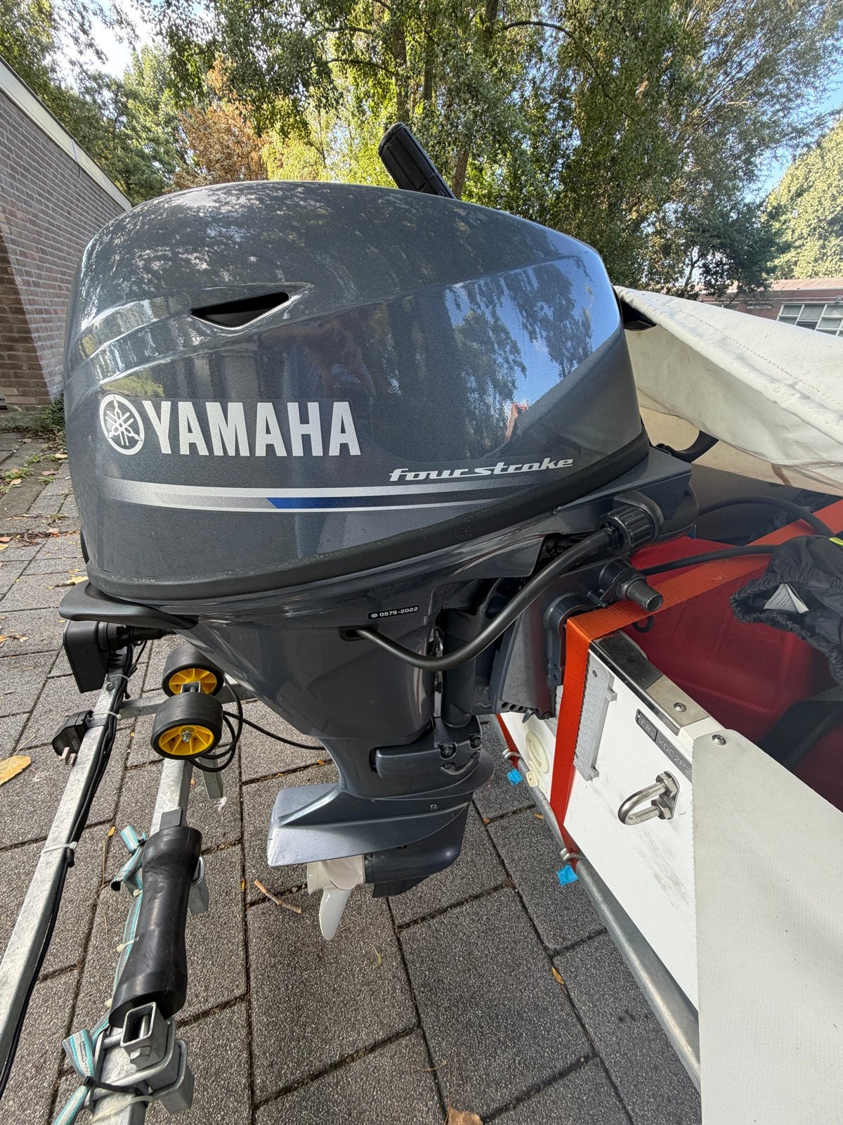 Foto 11 van Zodiac rubberboot met Yamaha 15pk motor en Pega boottrailer