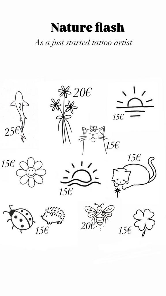 Nature inspired flash! Just started tattoo artist, Ophalen, Nieuw, Overige materialen, Overige typen
