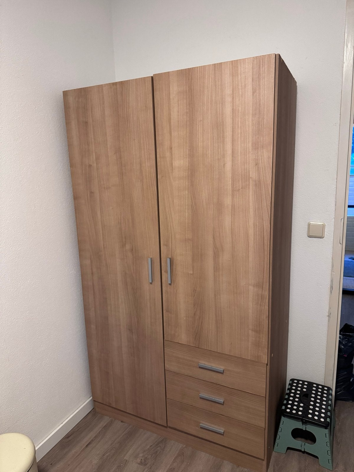 Gratis kledingkast met lades en hangruimte, Huis en Inrichting, Ophalen, Gebruikt, 200 cm of meer, 50 tot 100 cm