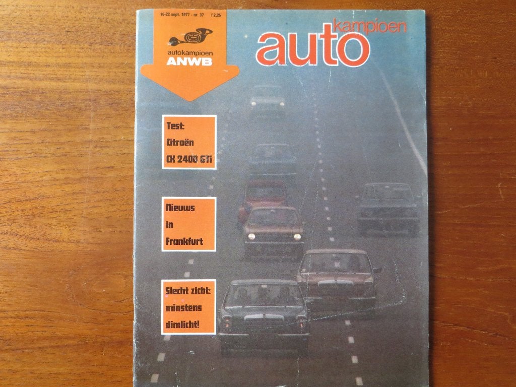 Autokampioen 37 1977 Citroën CX 2400 GTi, Renault 5 GTL, Ophalen of Verzenden, Nieuw, Citroën