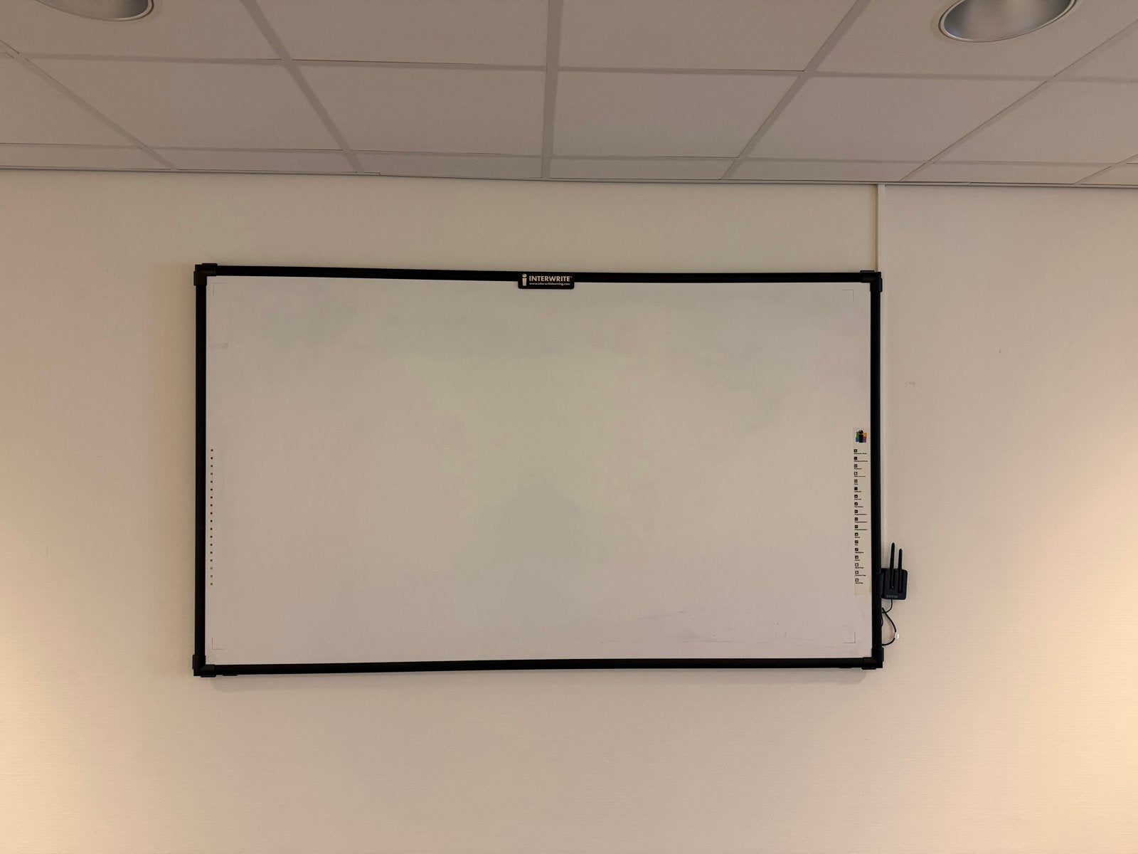 Complete Interwrite Digibord Set met pennen en lader, Diversen, Schoolborden, Ophalen, Whiteboard