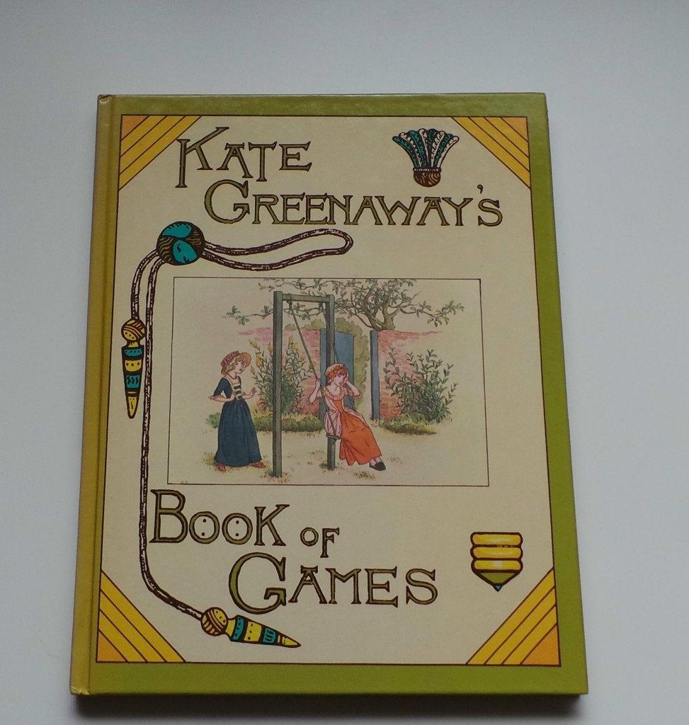 1889 / 1976 Kate Greenaway’s prentenboek Book of games 4–8 j, Ophalen of Verzenden, Zo goed als nieuw