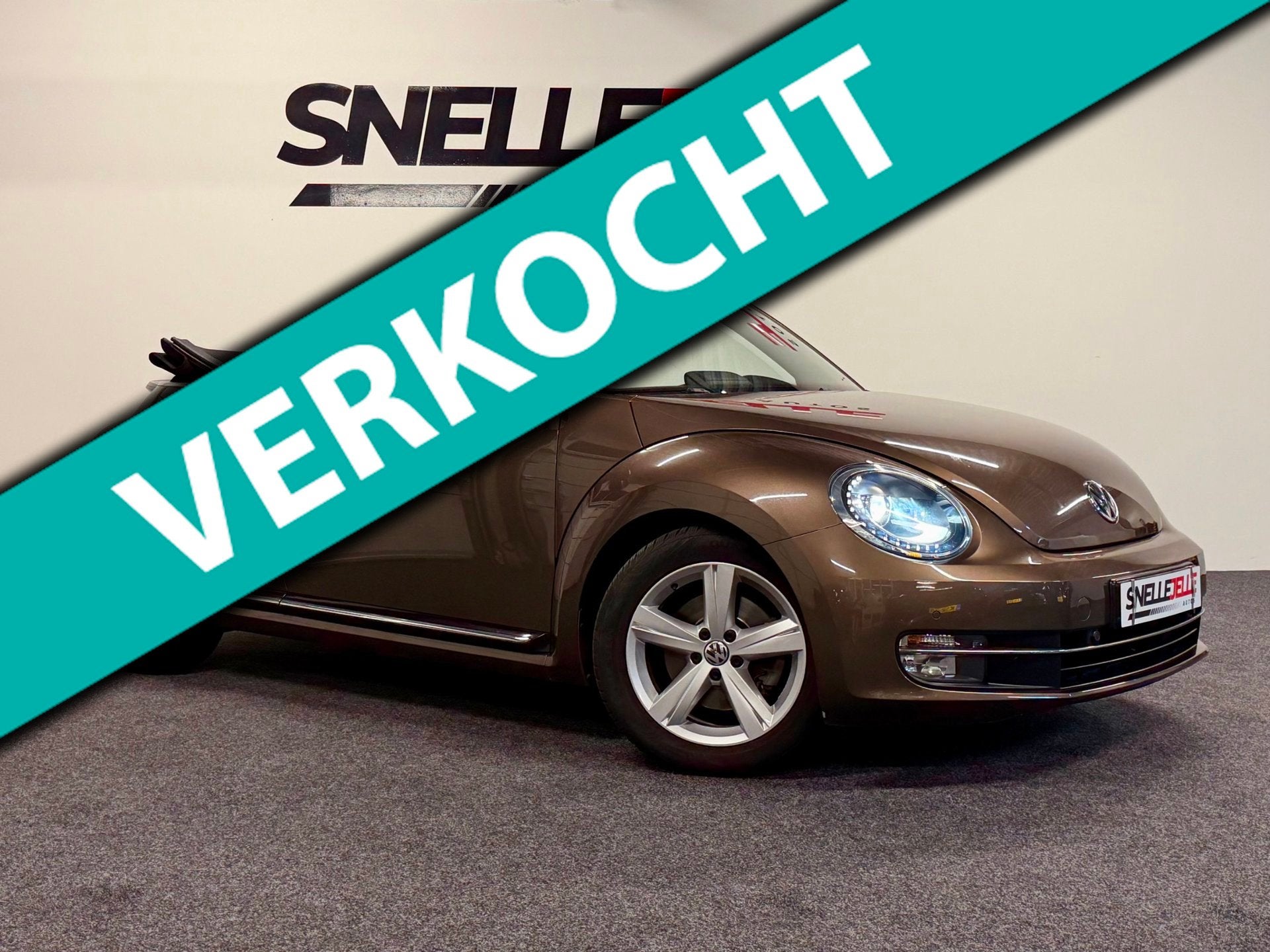 Volkswagen Beetle Cabriolet 1.4 TSI Sport|ZEER NETJES|FENDER, Auto's, Euro 5, Gebruikt, 4 cilinders, 4 stoelen