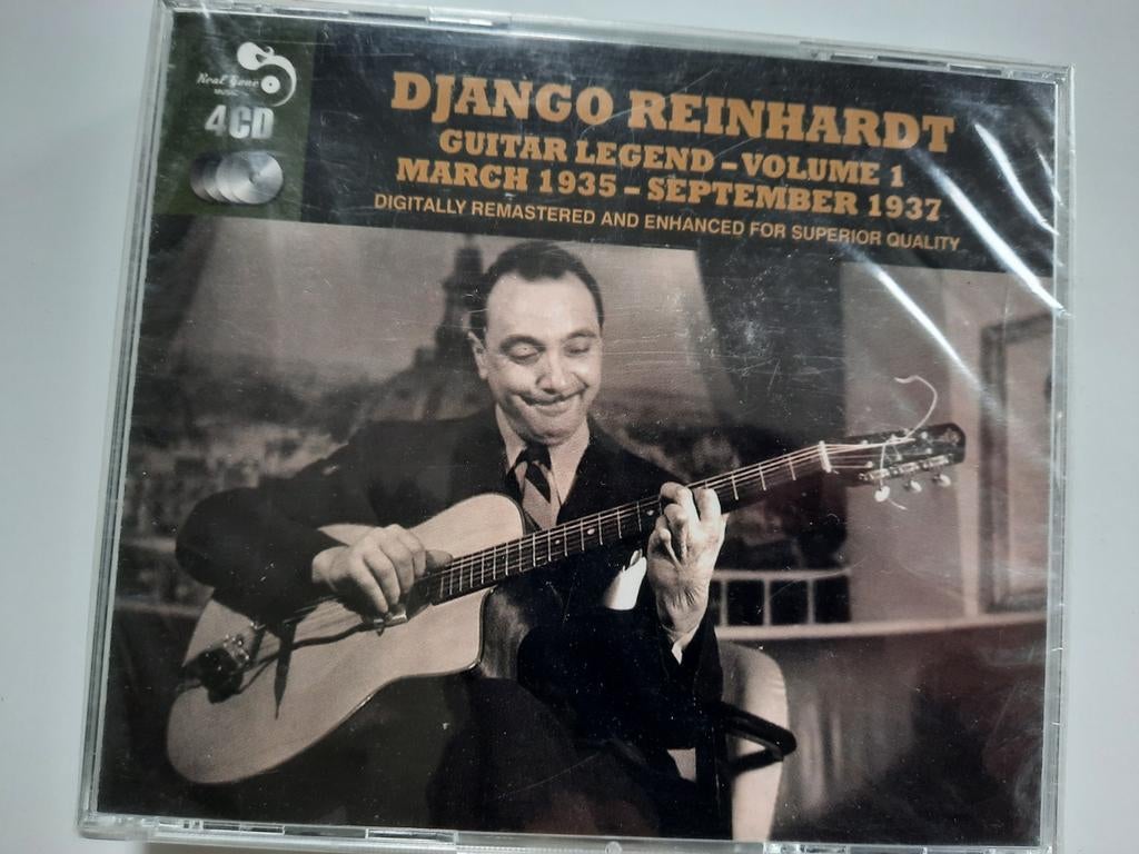 4 cd box  Django Reinhardt  ( sealed ), Boxset, Ophalen of Verzenden, Voor 1940, Nieuw in verpakking