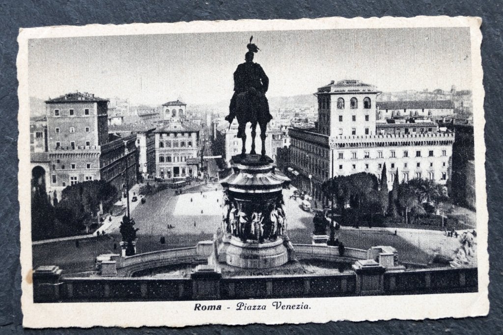 Rome, Piazza Venezia, Italie, Verzenden, Voor 1920, Ongelopen, Italië