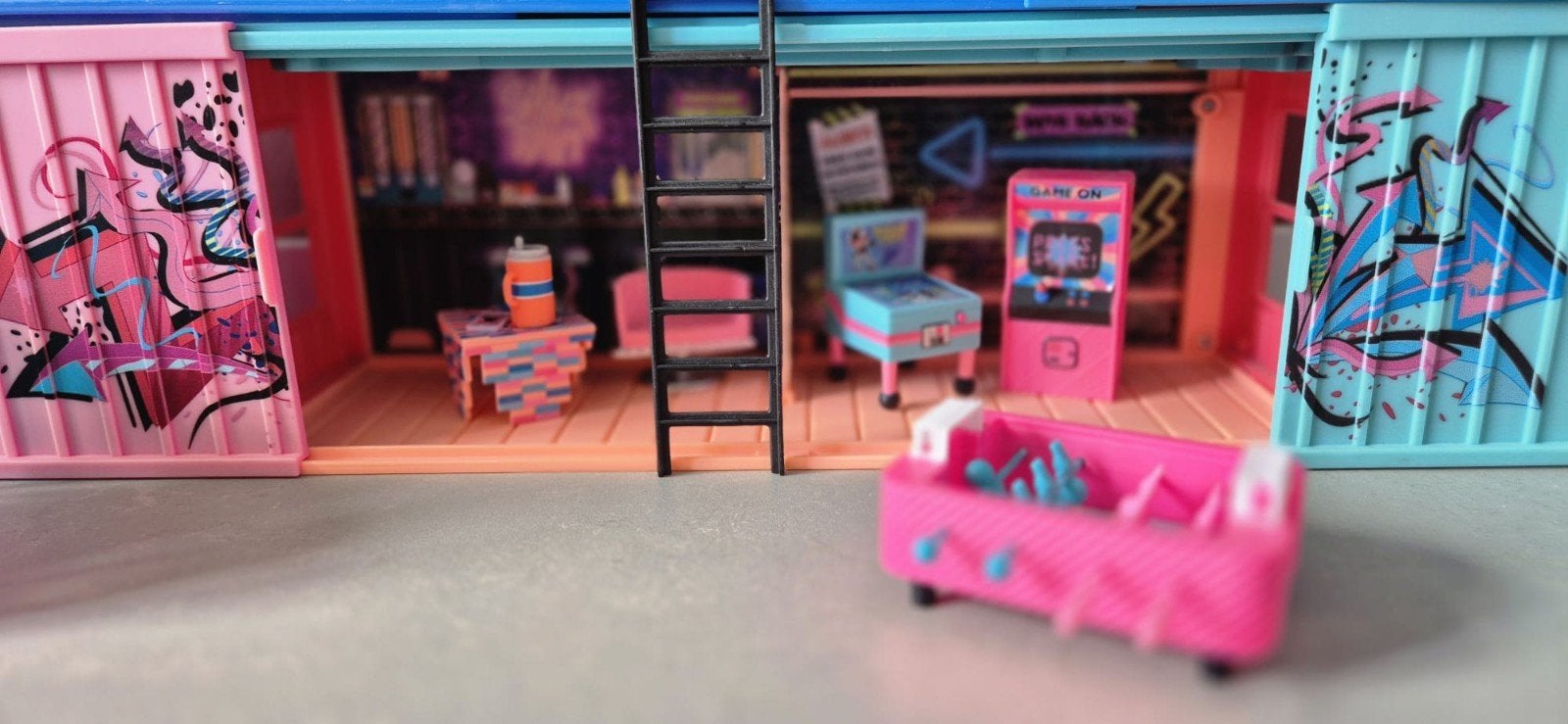 L.O.L. Surprise! Clubhouse Speelset - Compleet en Kleurrijk, Kinderen en Baby's, Speelgoed | Poppenhuizen, Ophalen of Verzenden