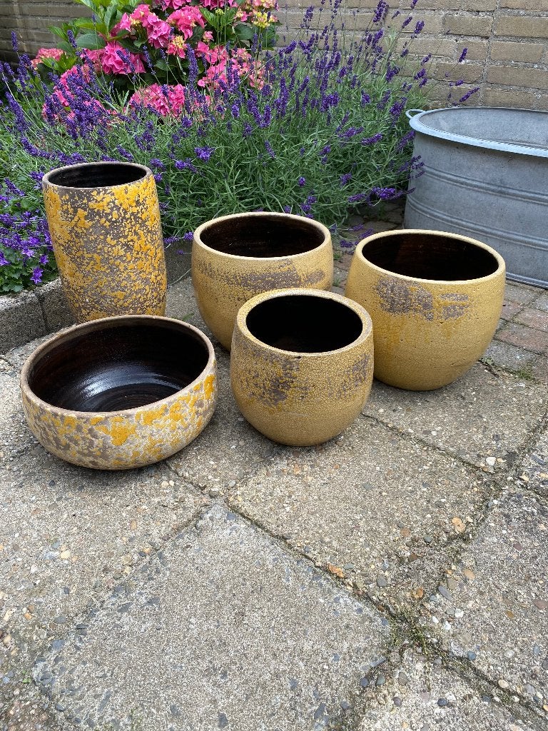 Overpotten voor binnen / buiten, Tuin en Terras, Ophalen, Rond, Binnen, Zo goed als nieuw