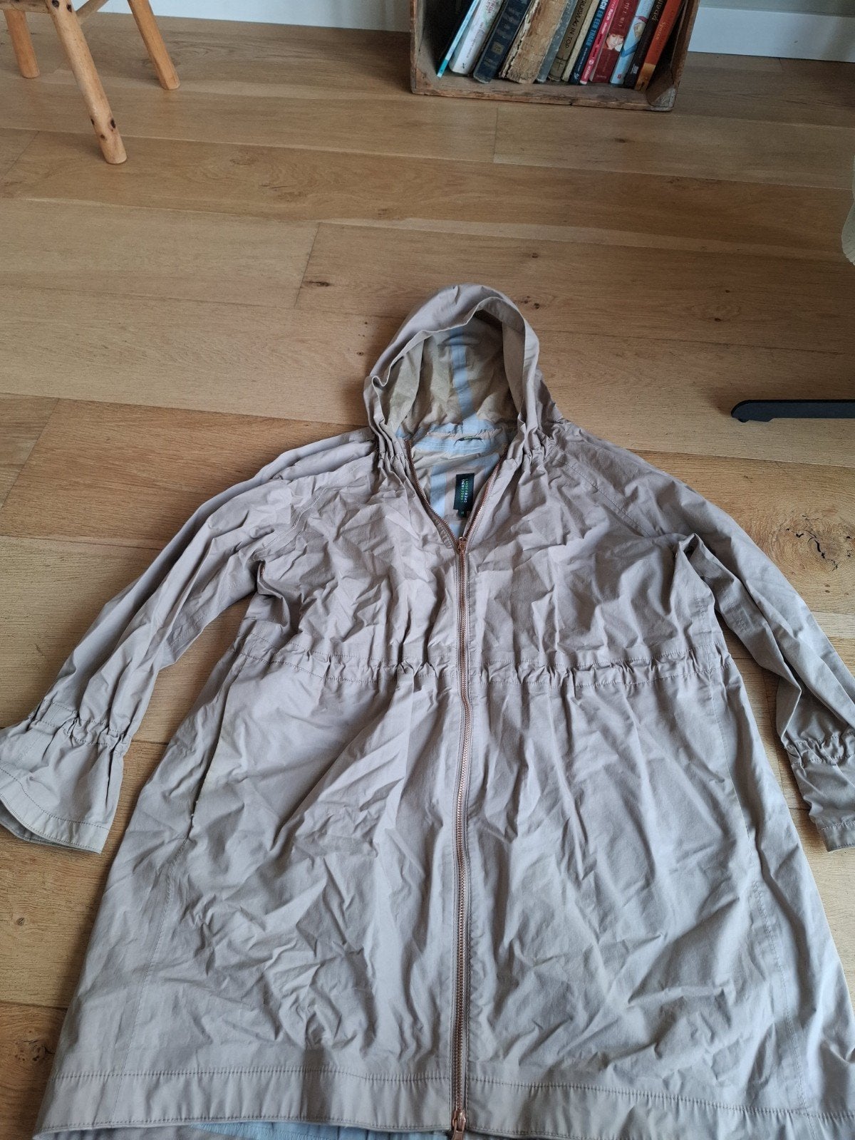 Nete regenjas - Langernchen chenlanger, Kleding | Dames, Langernchen, Beige, Maat 42/44 (L), Ophalen of Verzenden